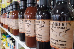 Lambert's Sauces close-up